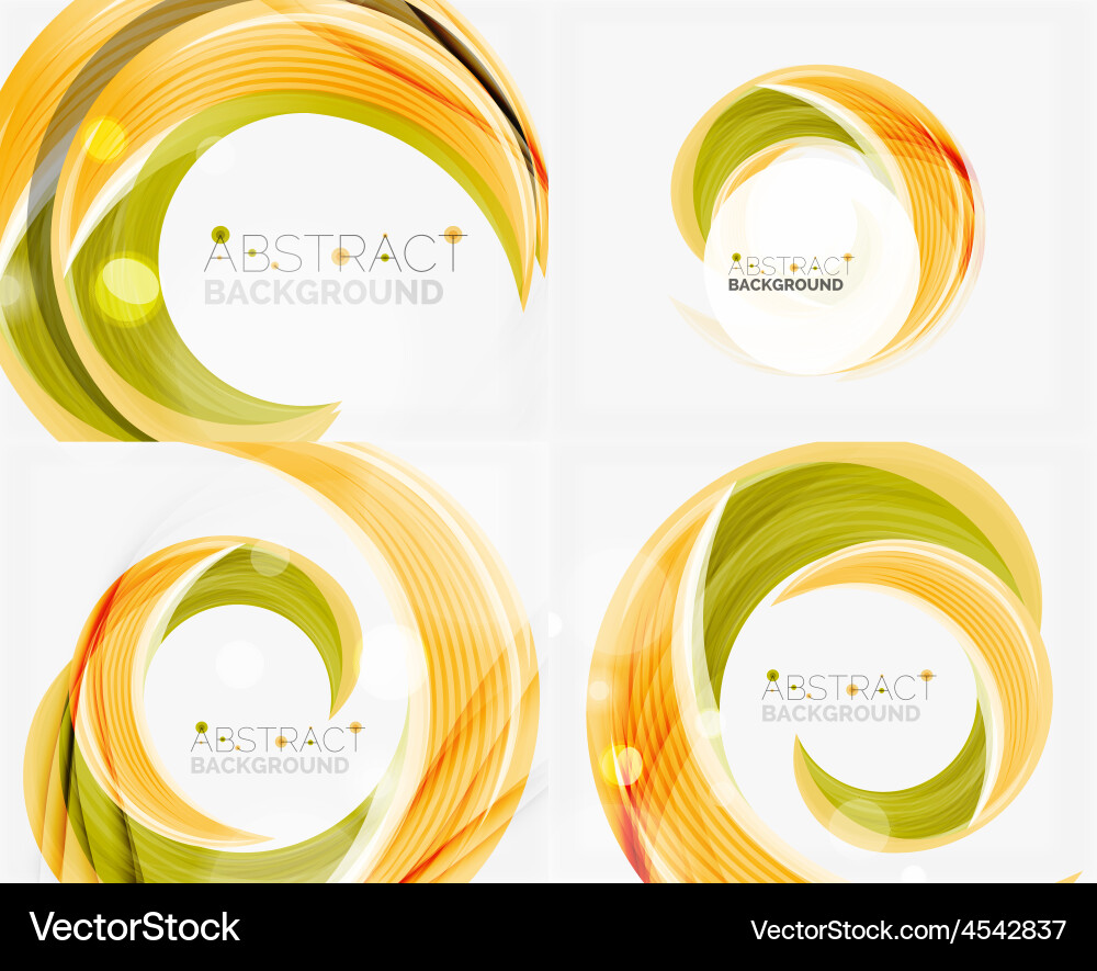 Swirl line abstract background Vector Image