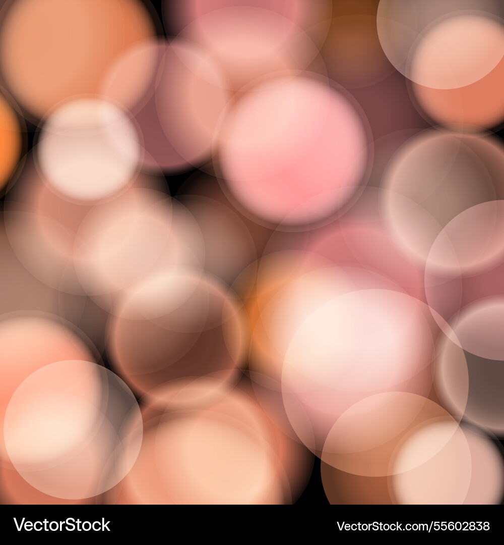 Abstract color shining bokeh isolated Abstract color shining bokeh isolated Vector Image