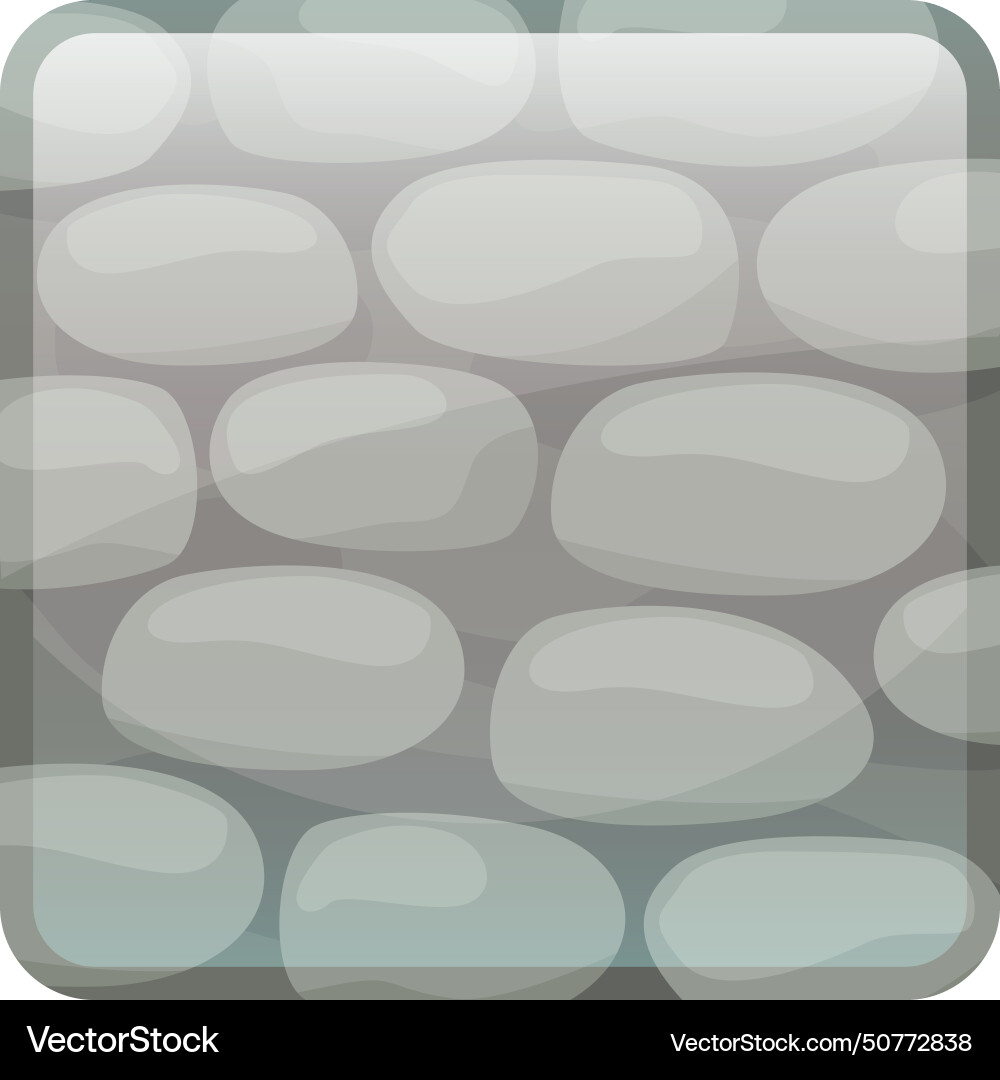 Stein Textur Knopf glänzend quadratisch ui Element Stein Textur Knopf glänzend quadratisch ui Element vektorbild