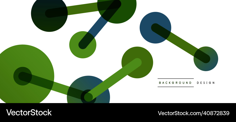 Abstract background round dots connected by lines Abstract background round dots connected by lines Vector Image