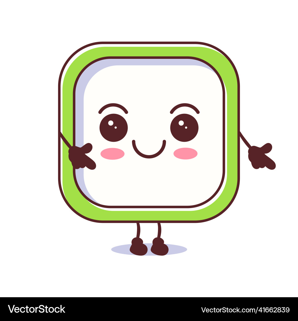 Cute alarm clock cartoon character design Cute alarm clock cartoon character design vector image