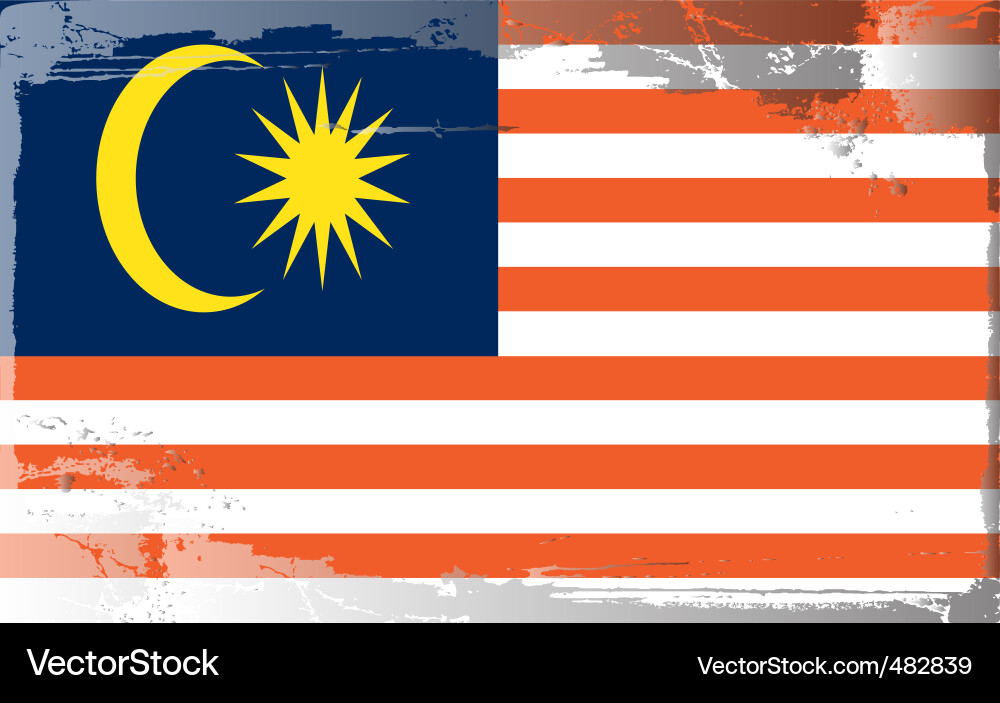 Malaysia national flag Vector Image