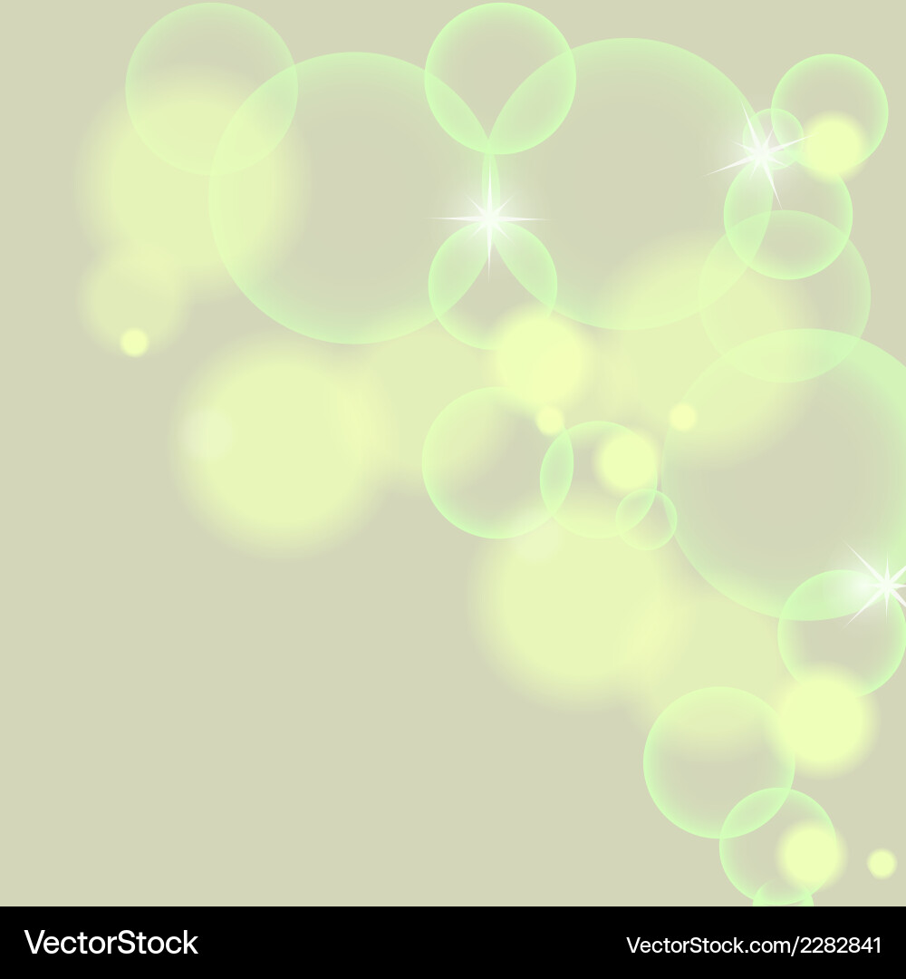 Abstract bokeh background Vector Image