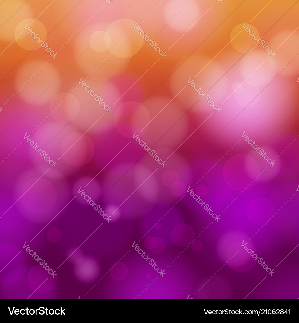 Abstract Bokeh Light Background vector image