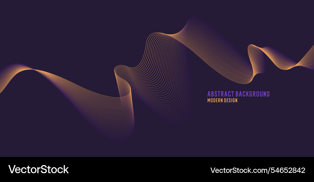 Abstract background with lines wavy bend Abstract background with lines wavy bend Vector Image