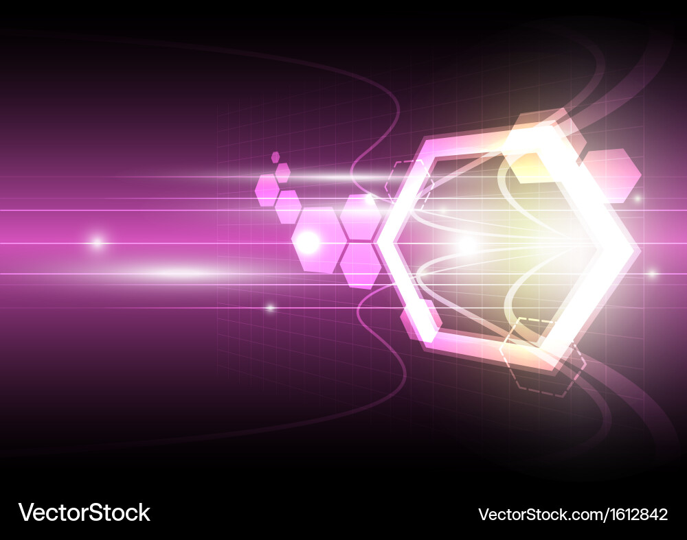 Dynamic Abstract Technology Background vector image