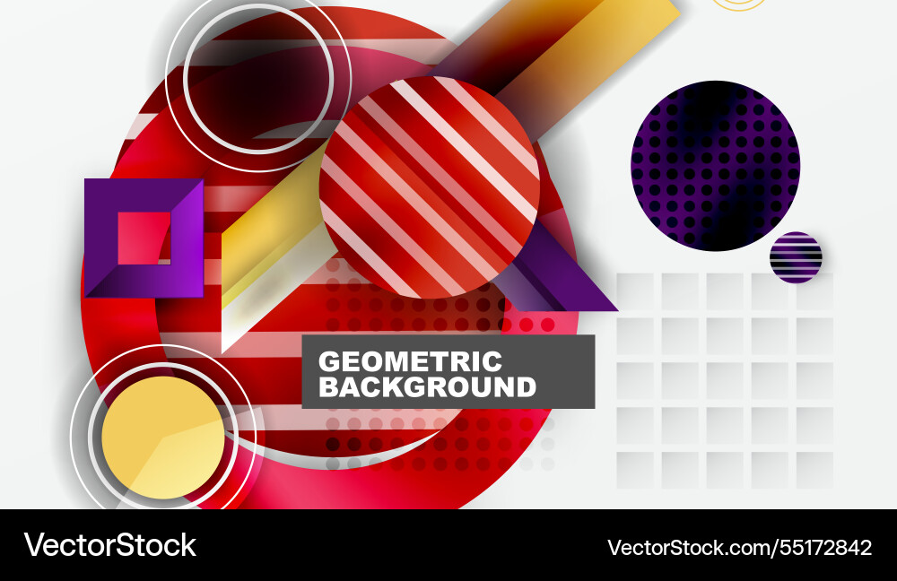 Dynamic complex geometric abstract background Dynamic complex geometric abstract background Vector Image