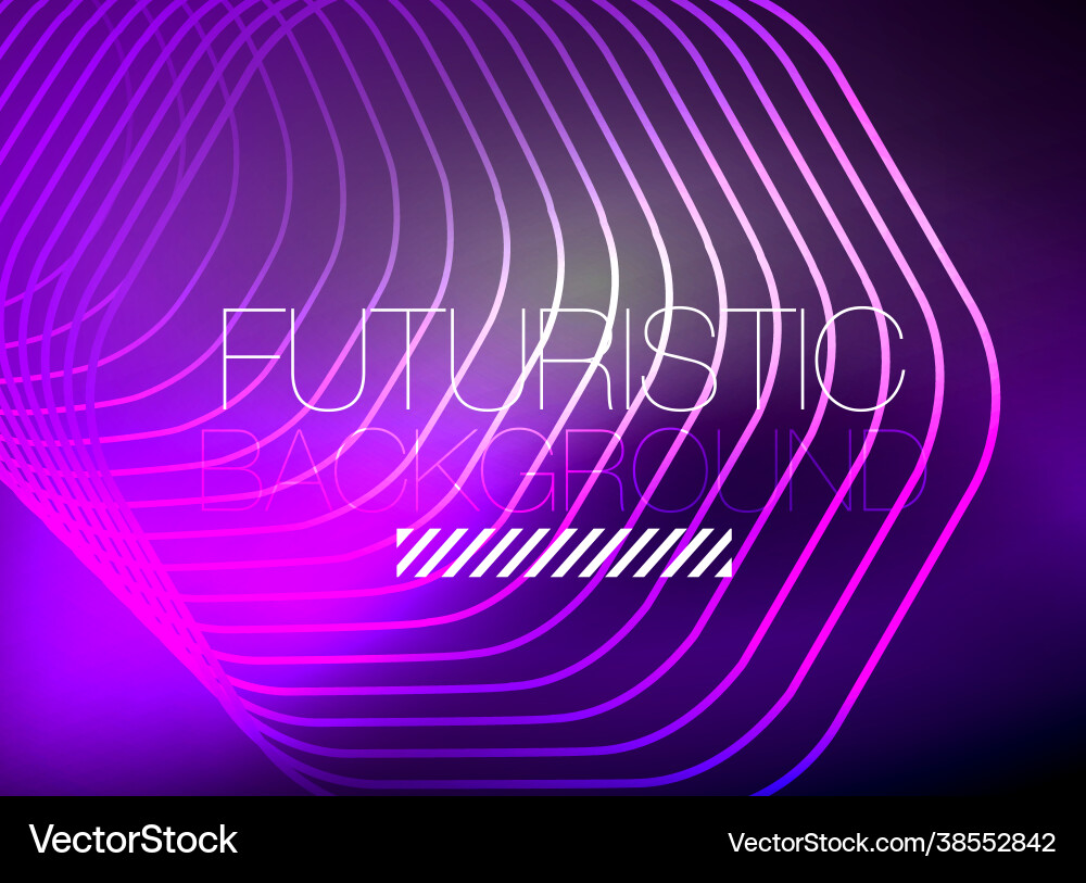 Neon color square shape lines abstract background Neon color square shape lines abstract background vector image
