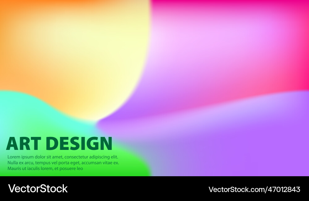 Set gradient abstract background with liquid Set gradient abstract background with liquid vector image