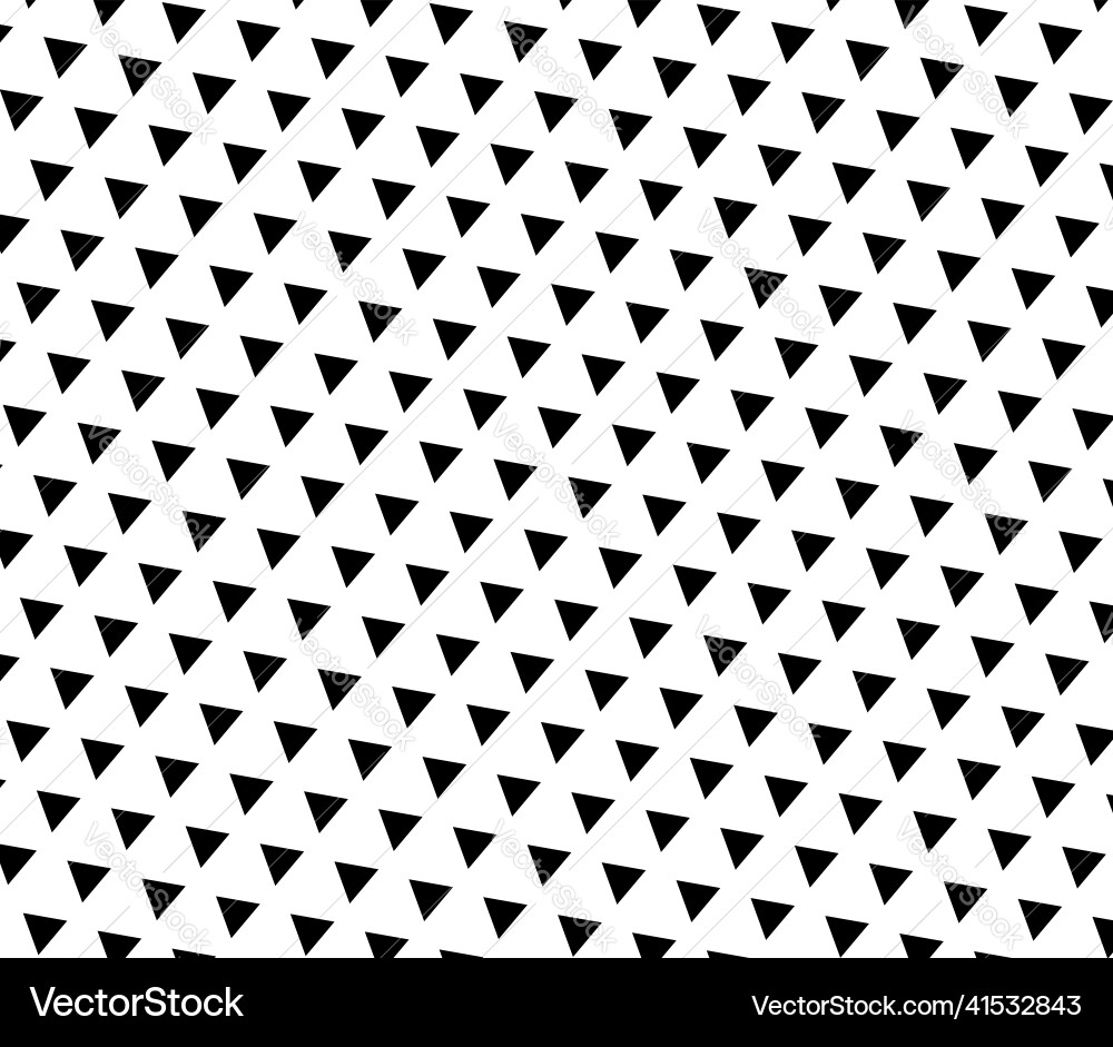 Triangle halftone texture pattern geometric Triangle halftone texture pattern geometric Vector Image