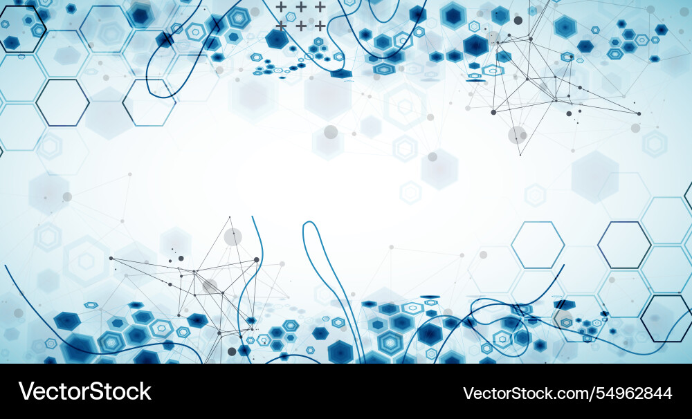 Abstrakter Sechseckhintergrund mit Plexiglaseffekt Abstrakter Sechseckhintergrund mit Plexiglaseffekt vektorbild