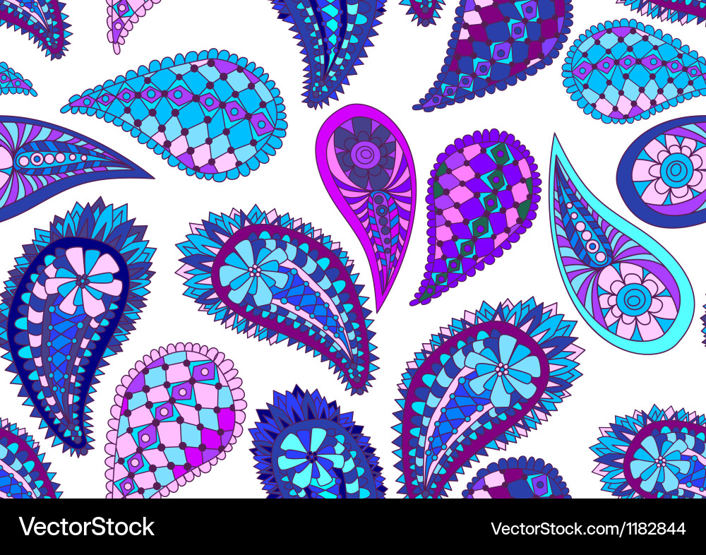 Seamless cucumber background Vector Image