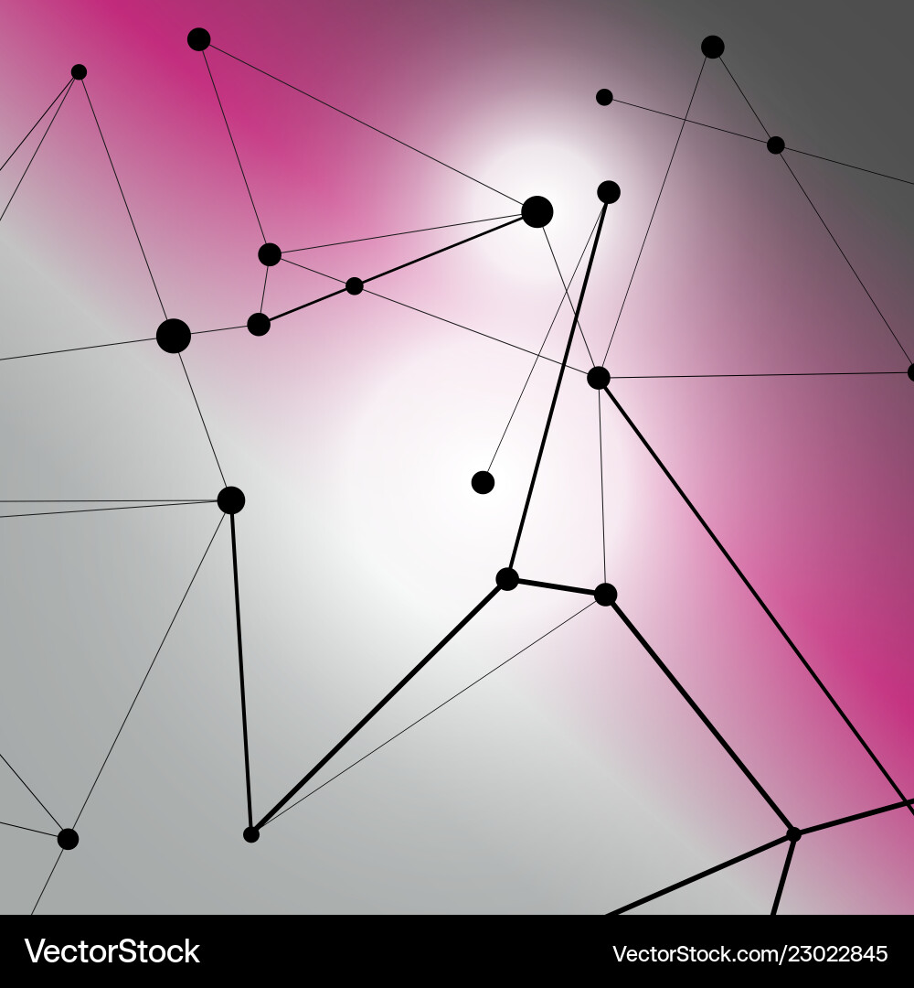 Abstract connect dots and lines Abstract connect dots and lines vector image