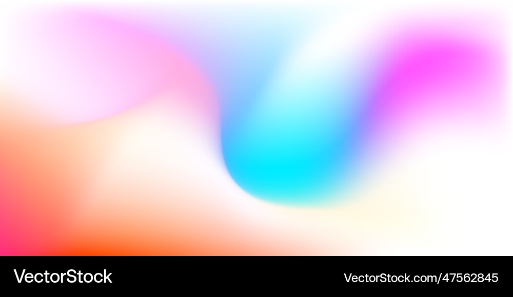 Abstract Gradient Flow Background vector image