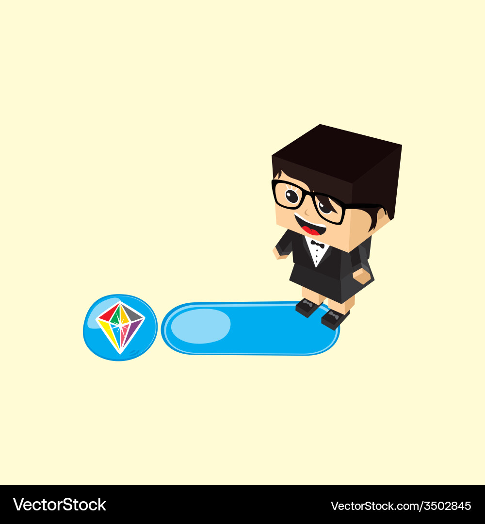 Character game assets element Vector Image