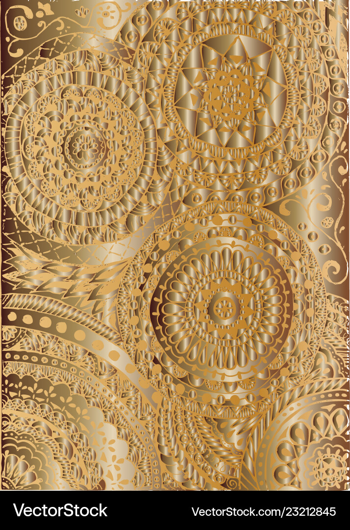 Gold texture circles pattern abstract Gold texture circles pattern abstract Vector Image