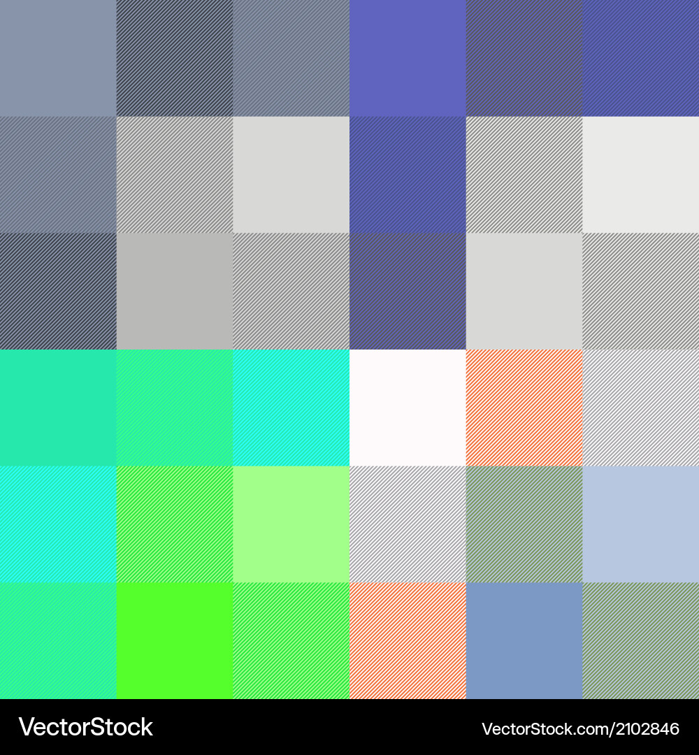 Checkered pattern four color options Vector Image