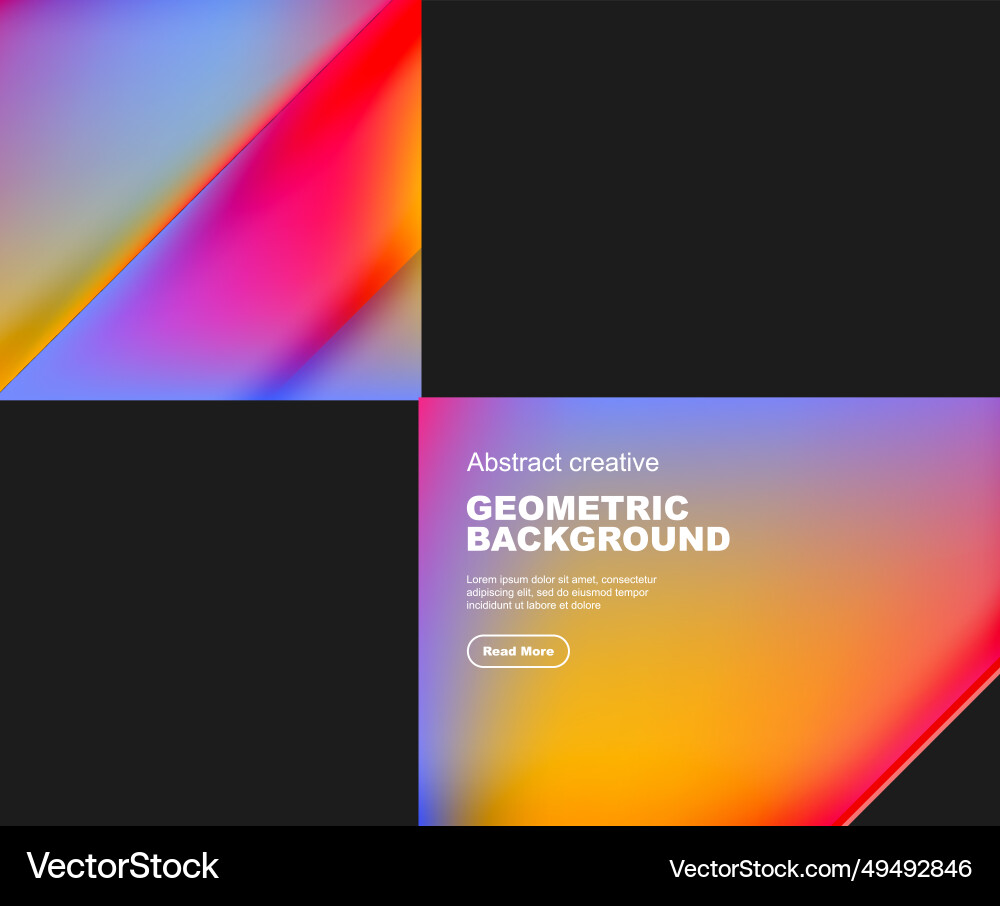 Gradient triangles abstract background Gradient triangles abstract background Vector Image