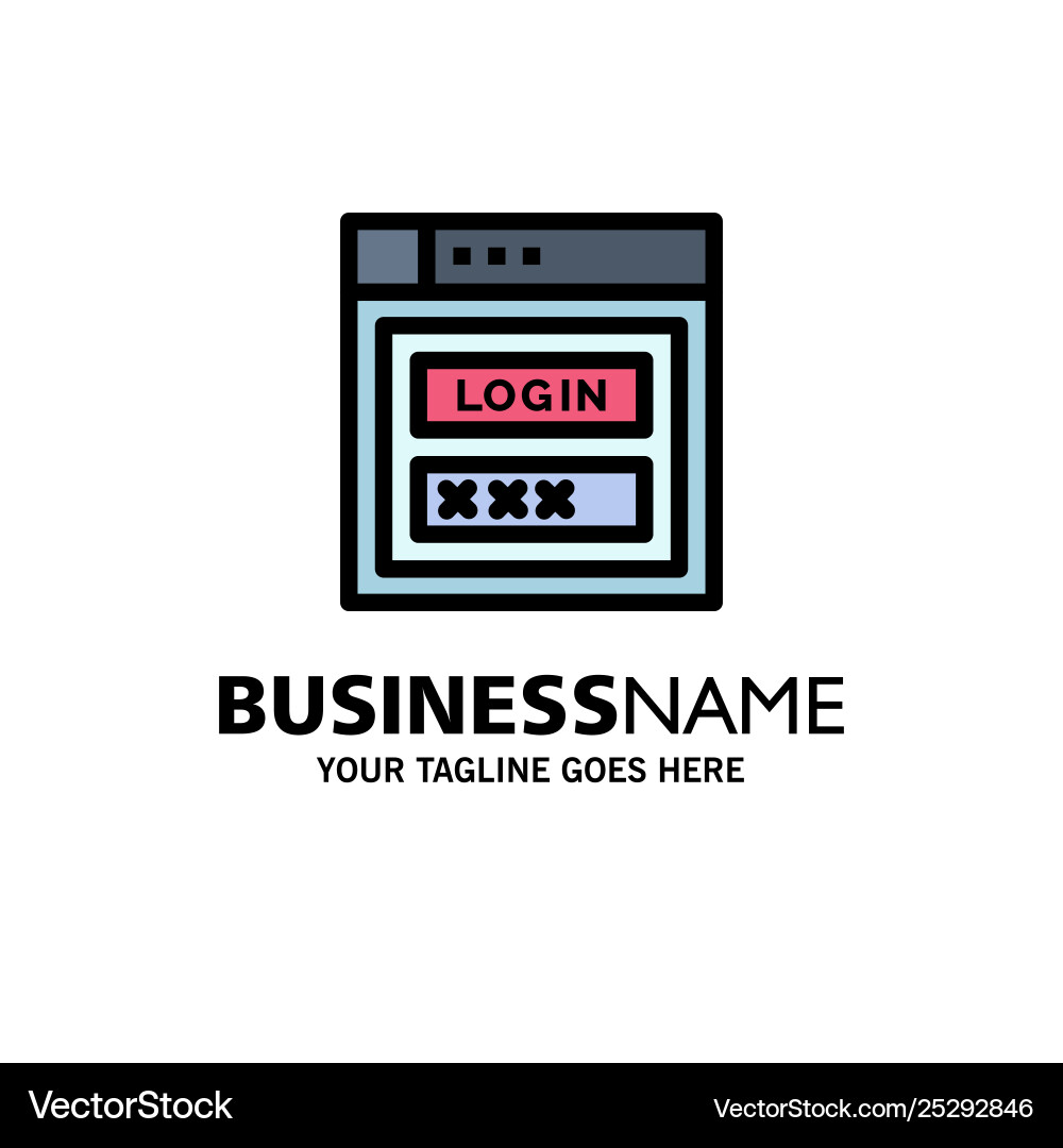 Internet password shield web security business Internet password shield web security business vector image