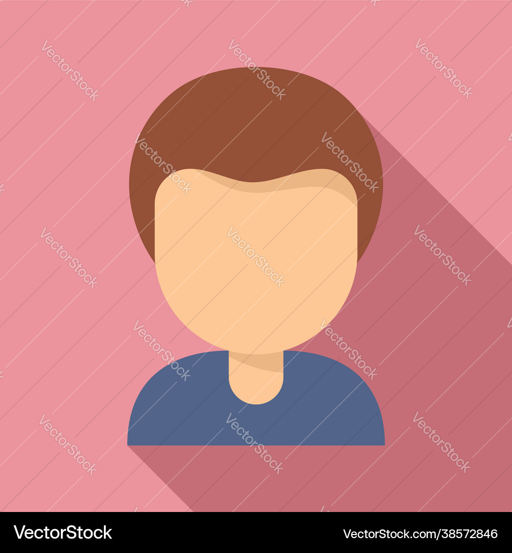 Kid programming icon flat school computer Kid programming icon flat school computer vector image