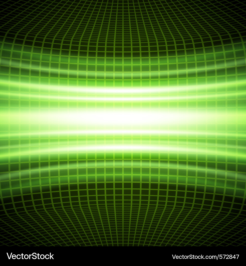 Gradient Neon Wave Background vector image