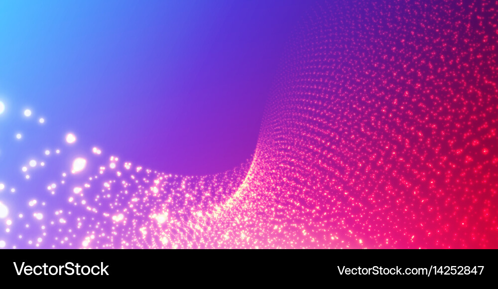 Infinite space background matrix vector image