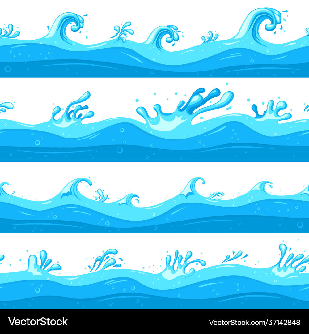 Waves clipart water Vector Images \u0026 Graphics for Commercial Use |  VectorStock, image size:1000x1080