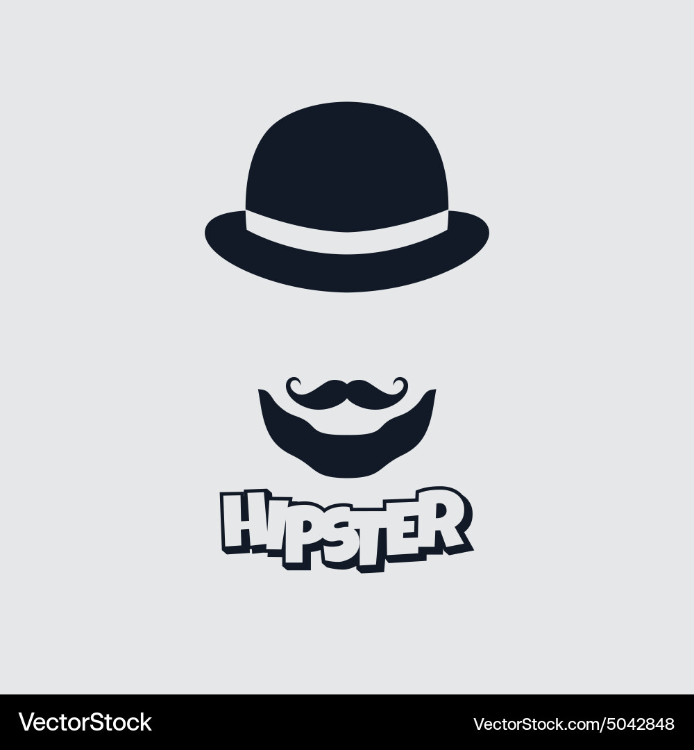Hipster retro geek Vector Image