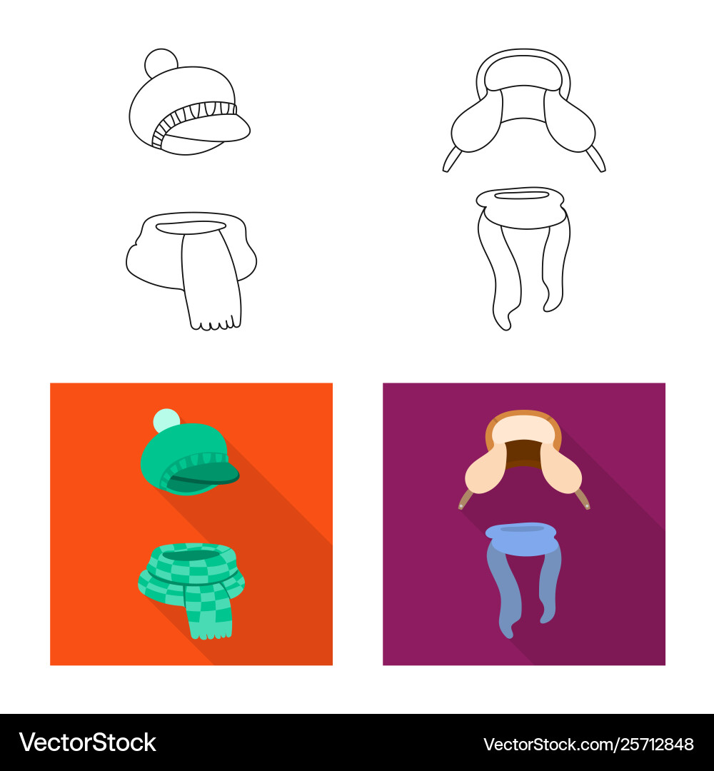 Isolated object clothes and texture symbol vector image