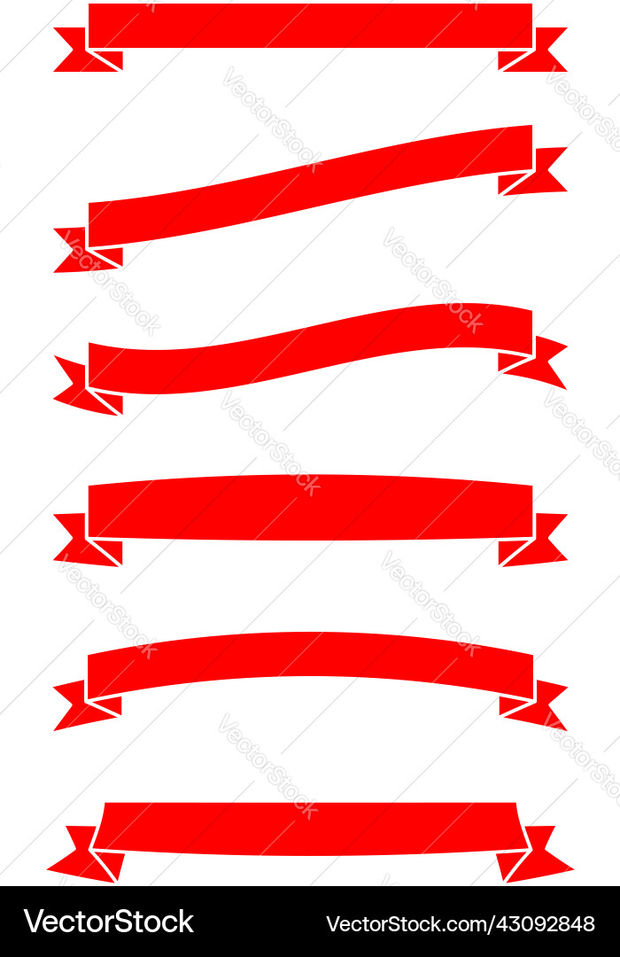Ribbon bow tag and label element set Ribbon bow tag and label element set Vector Image