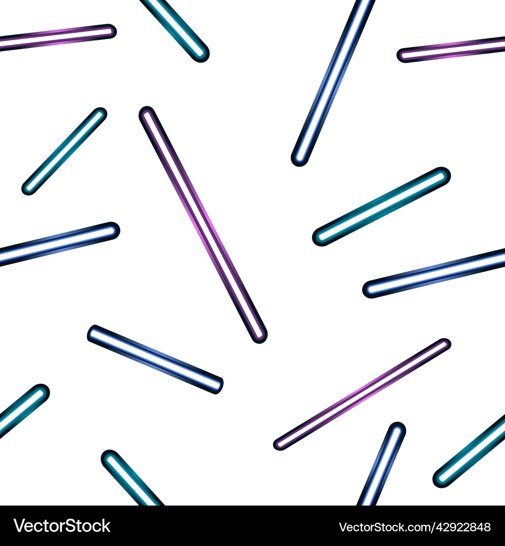 Seamless background with abstract halogen elements Vector Image