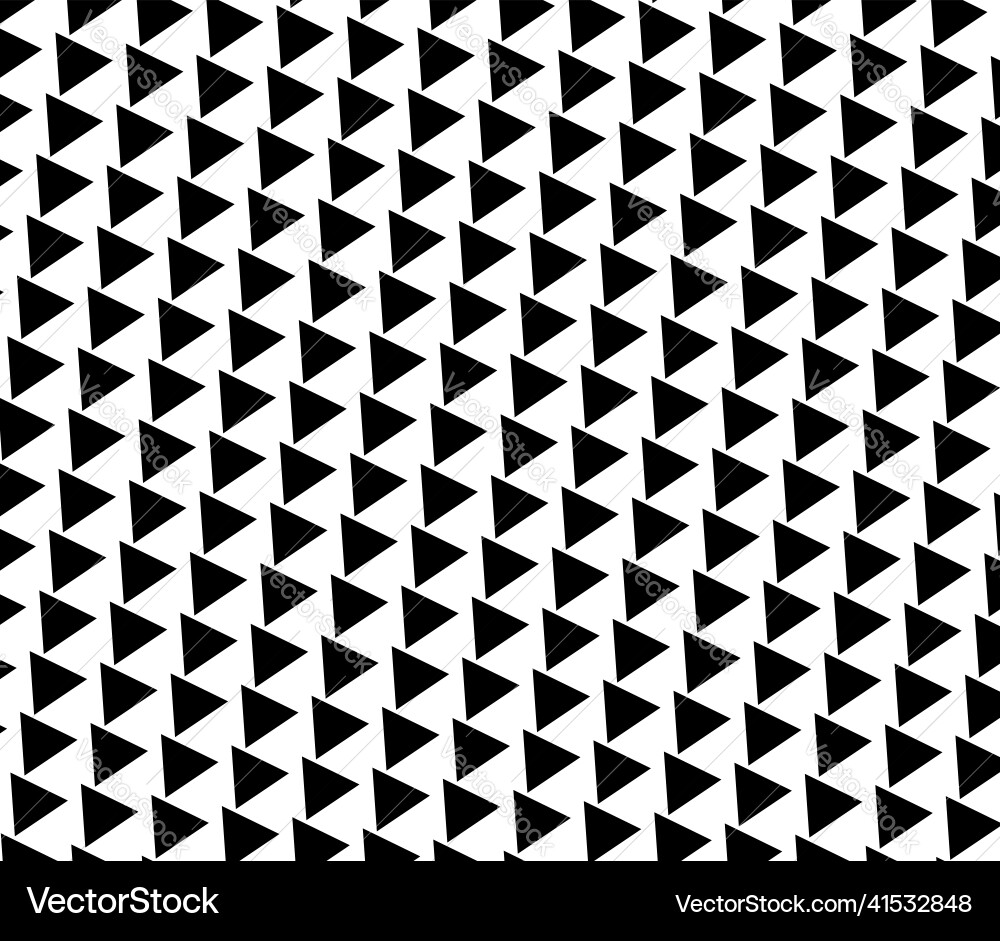 Triangle halftone texture pattern geometric Triangle halftone texture pattern geometric vector image