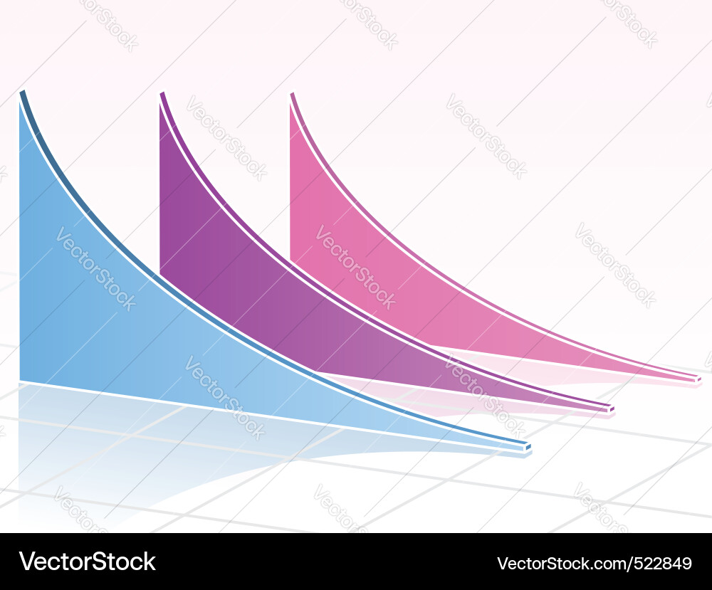 Business Performance Graph Vector Image