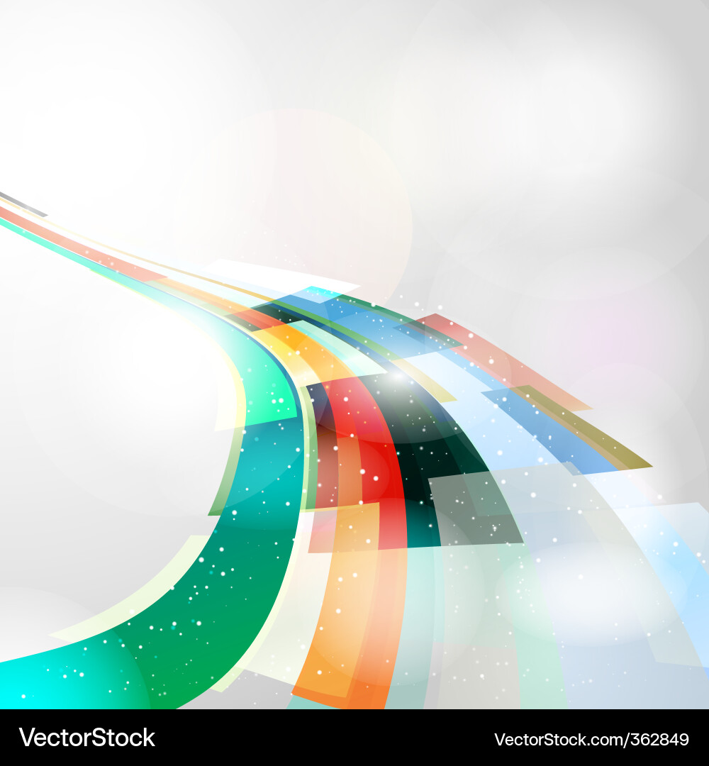 Dynamic Color Gradient Background vector image