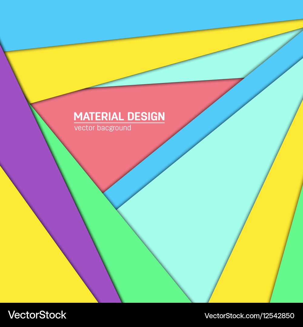 Material design background abstract vector image