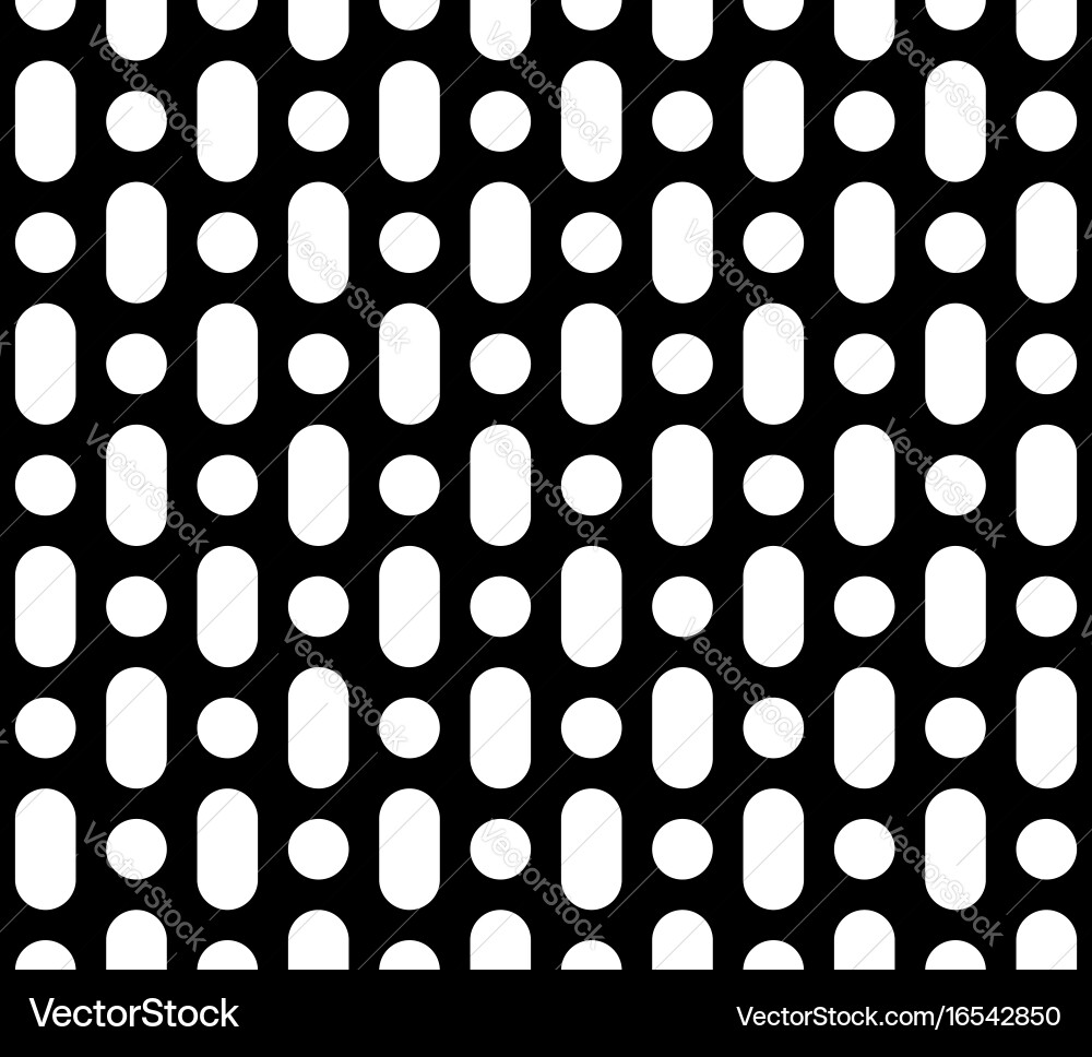 Perforated Stripe Pattern vector image