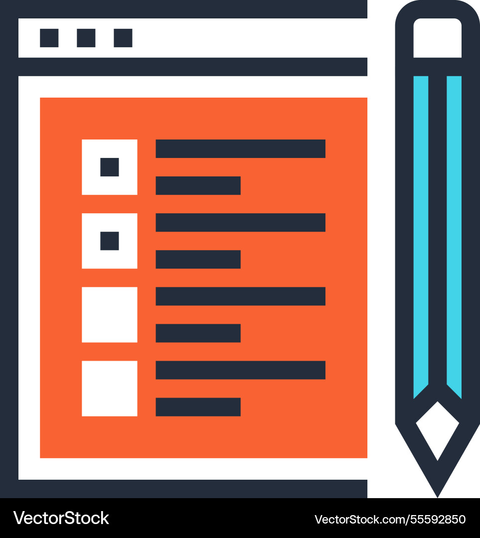 Usability testing Usability testing vector image