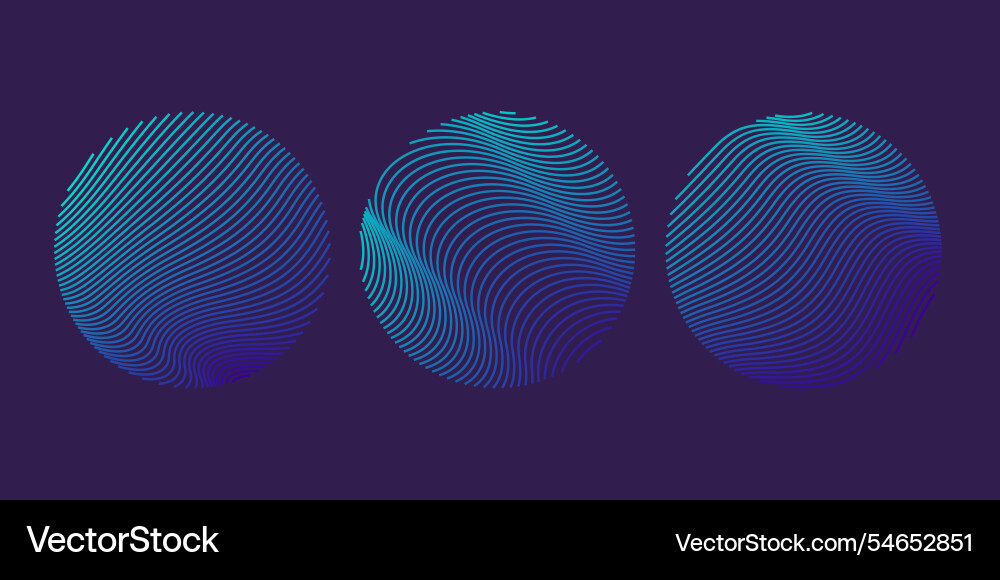 Beautiful background with flowing lines abstract vector image