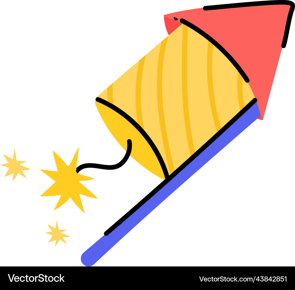 Firecracker Vector Image