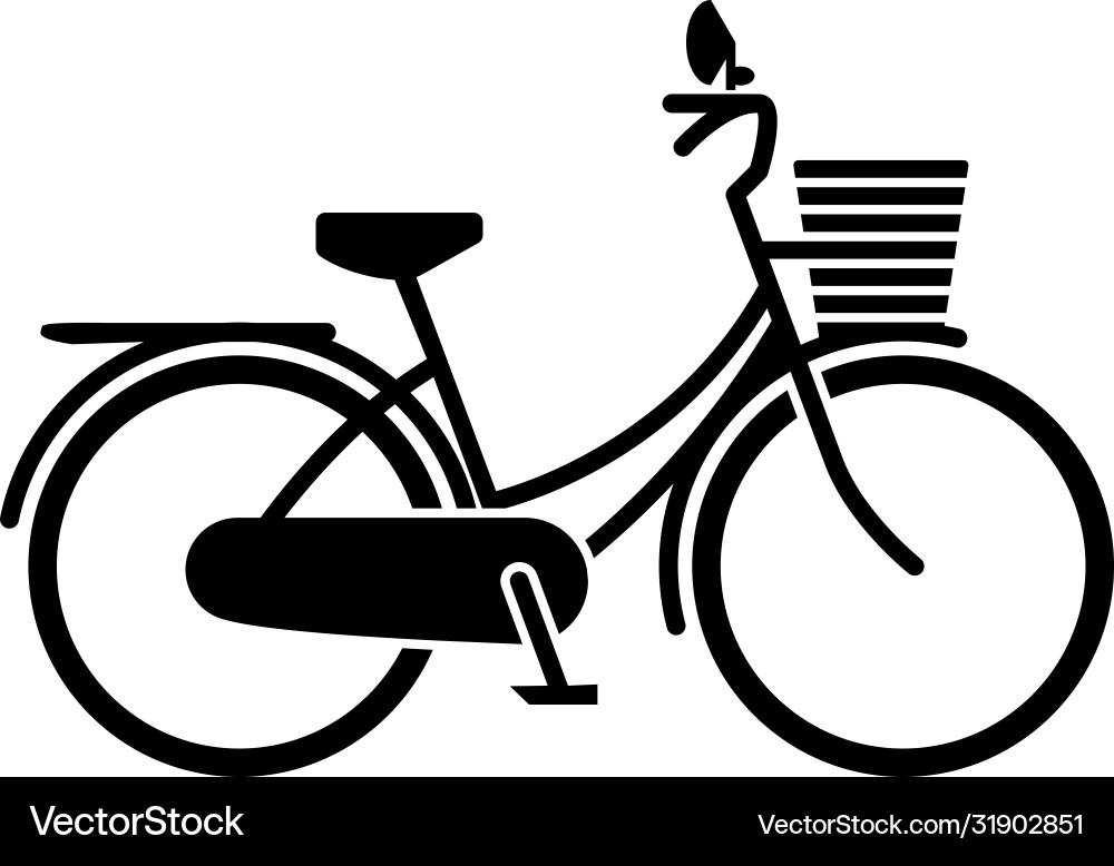 Man on bicycle icon image Vector Image