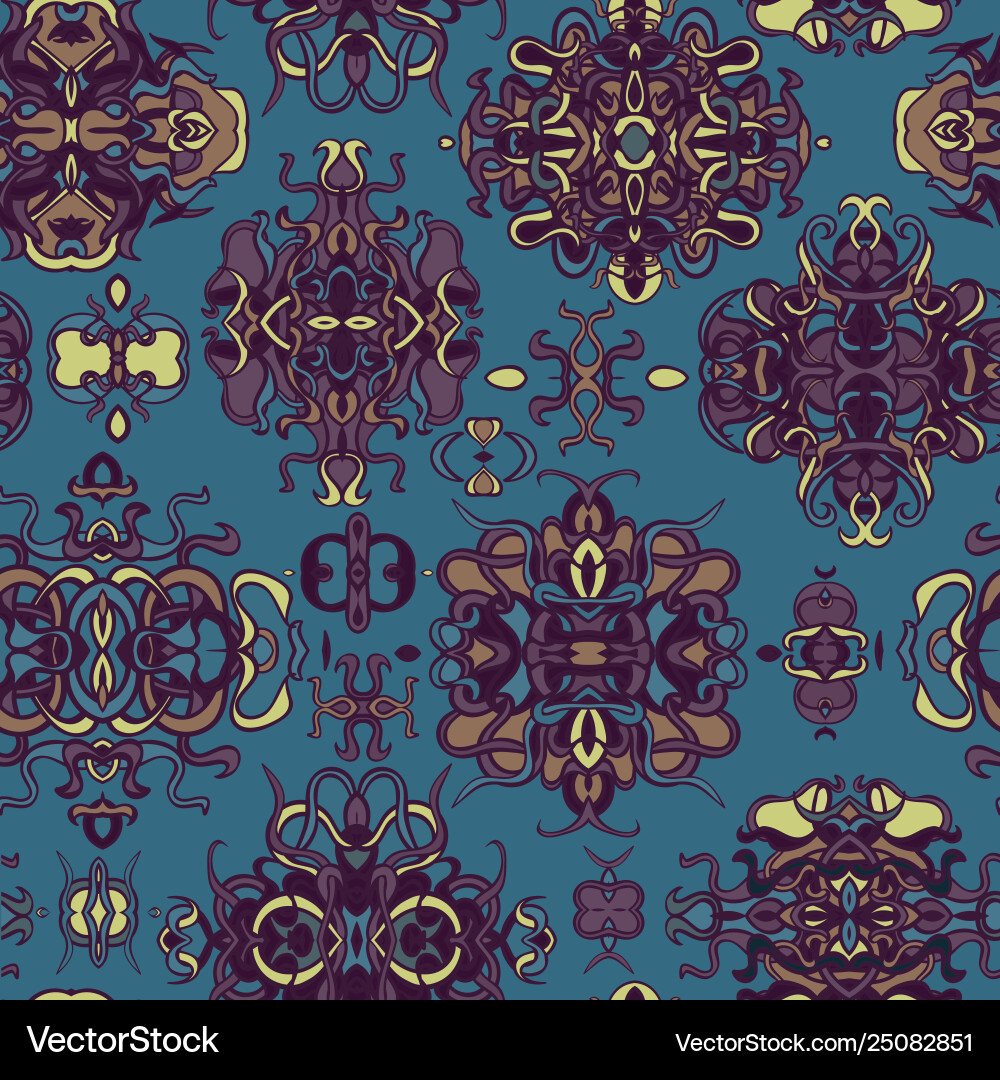 Seamless pattern with colorful abstract shape Seamless pattern with colorful abstract shape vector image