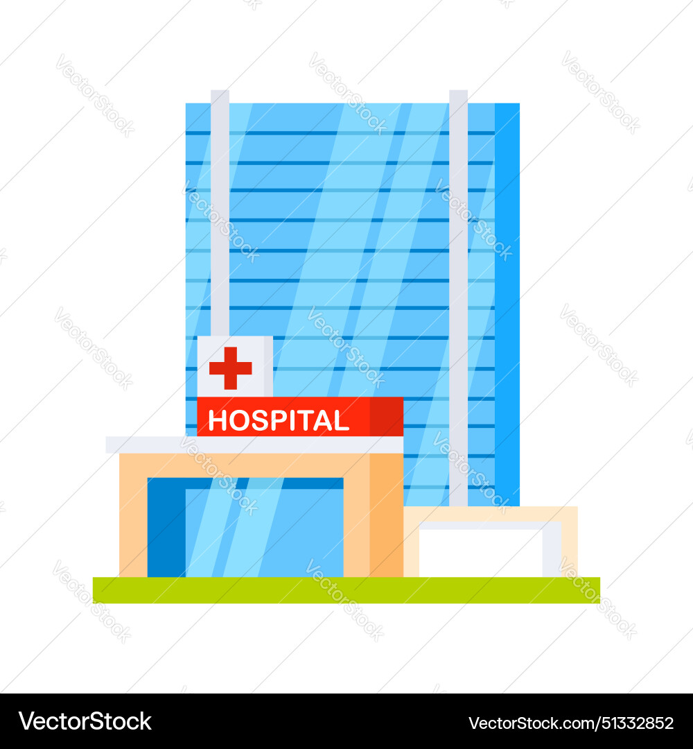 Klinik Krankenhaus Bausatz medizinisches Büro Klinik Krankenhaus Bausatz medizinisches Büro vektorbild