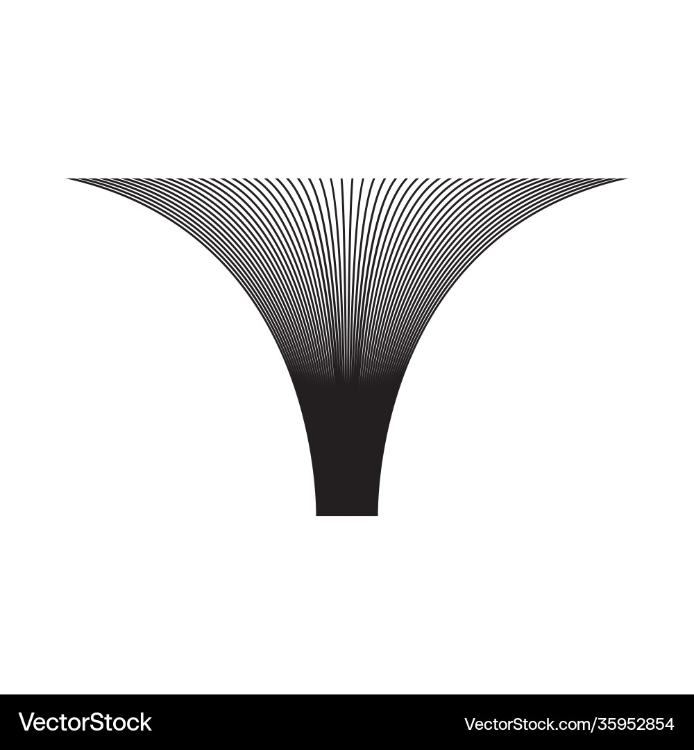 Minimal abstract shape isolated geometric object Minimal abstract shape isolated geometric object vector image