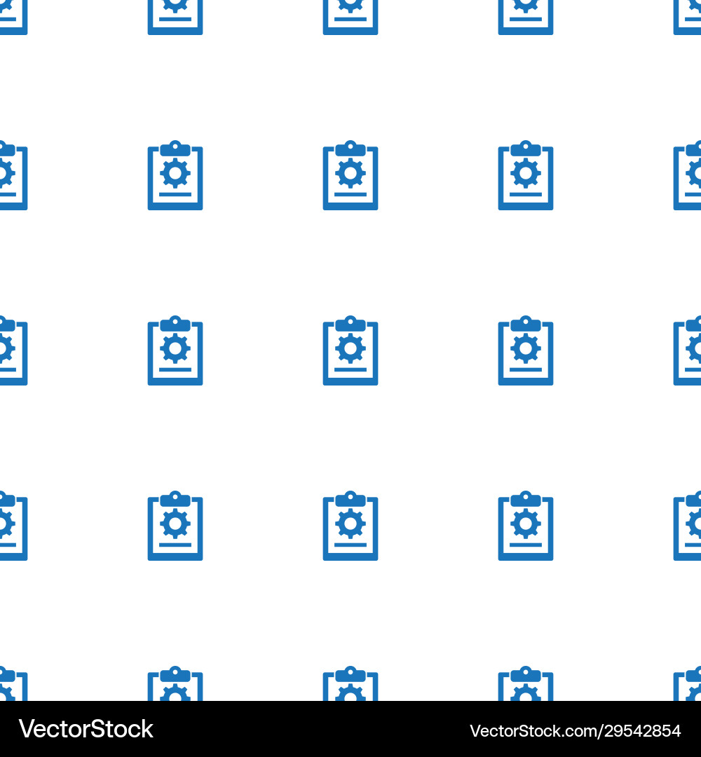 Project icon pattern seamless isolated on white vector image