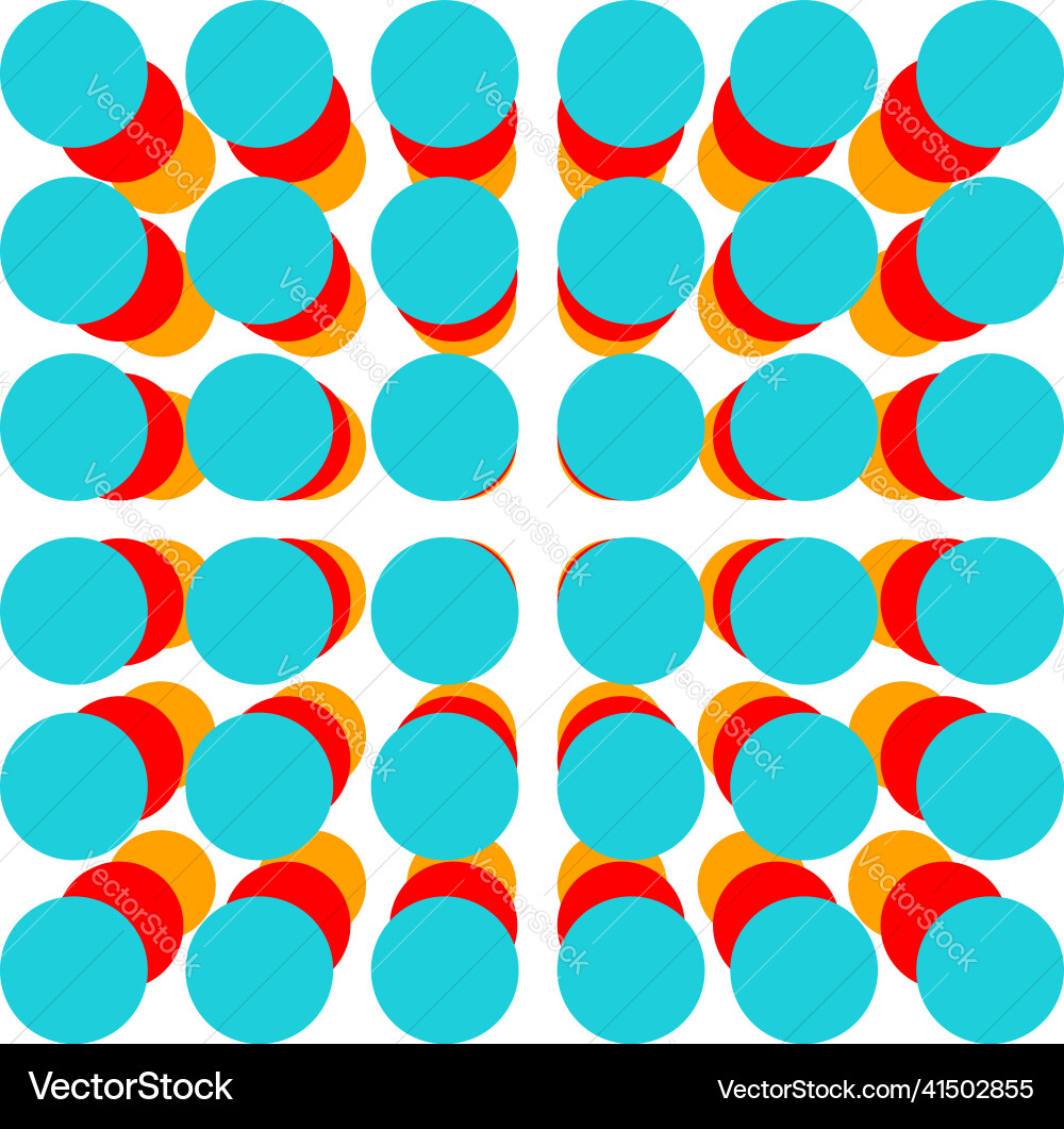 Abstract mosaic array shape design element vector image