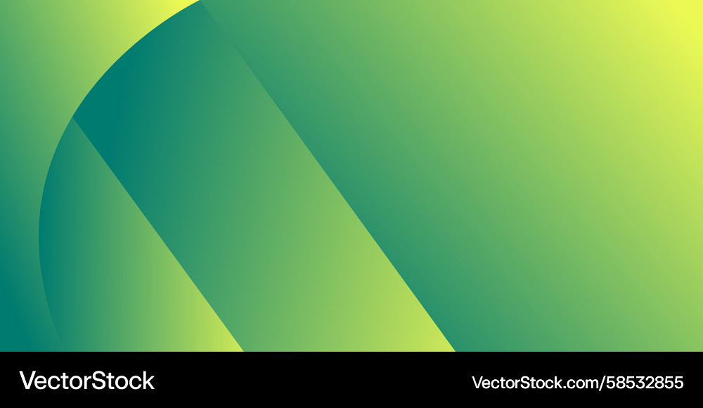 Dynamic Green Gradient Background Vector Image