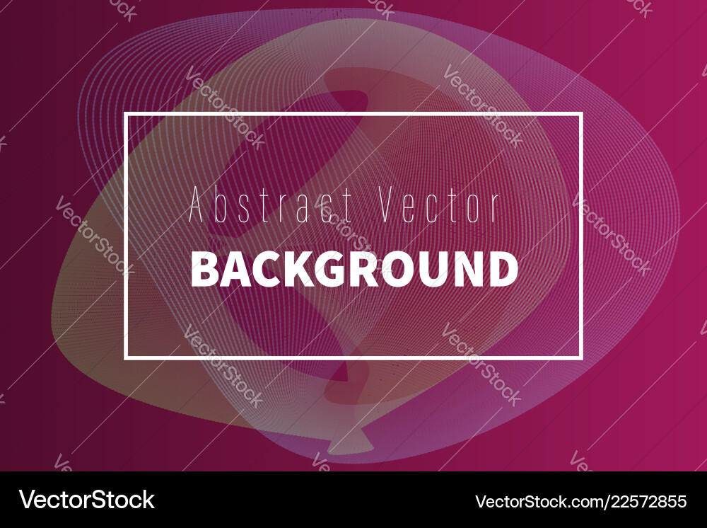 Modern abstract wireframe background vector image