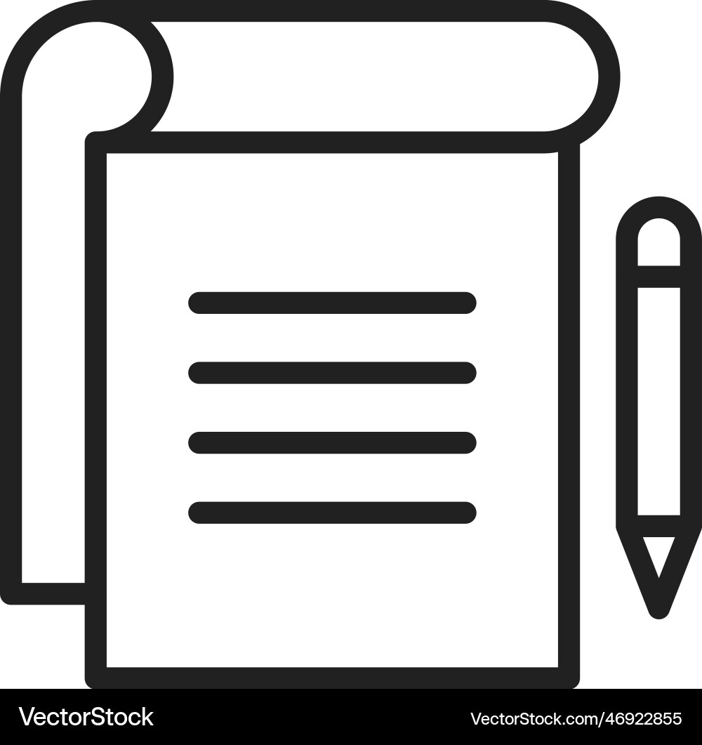 Taking notes icon image suitable vector image