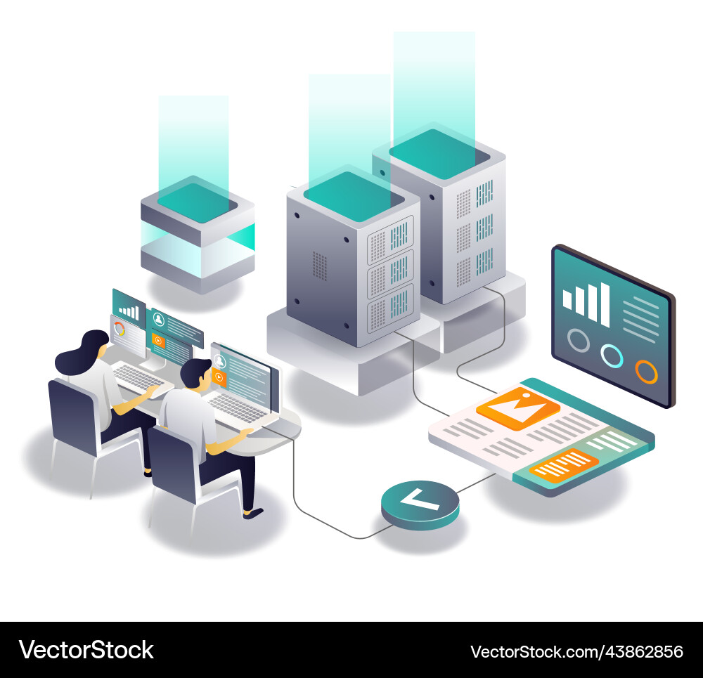 Analyze web applications and tests Analyze web applications and tests vector image
