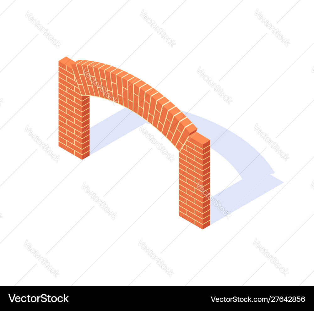 Ziegelsymbol im einfachen flachen Stil Ziegelsymbol im einfachen flachen Stil vektorbild